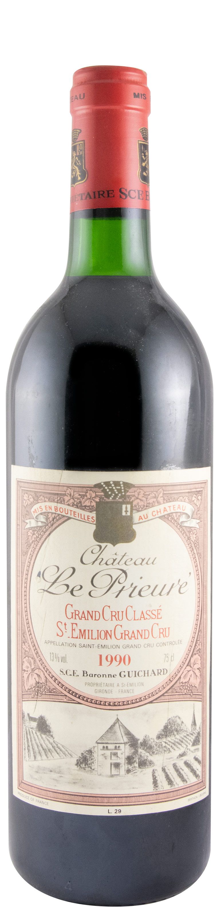 1990 Château Le Prieuré Bordeaux red