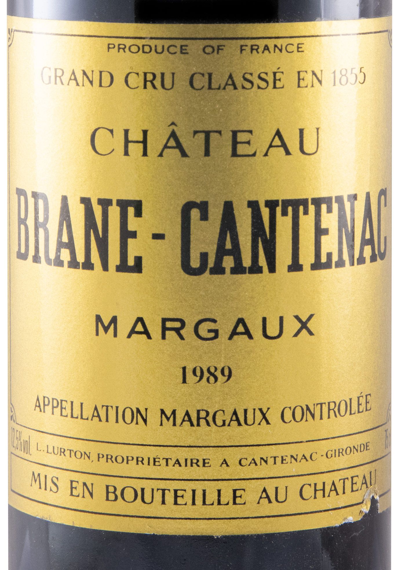 1989 Château Brane-Cantenac Margaux tinto