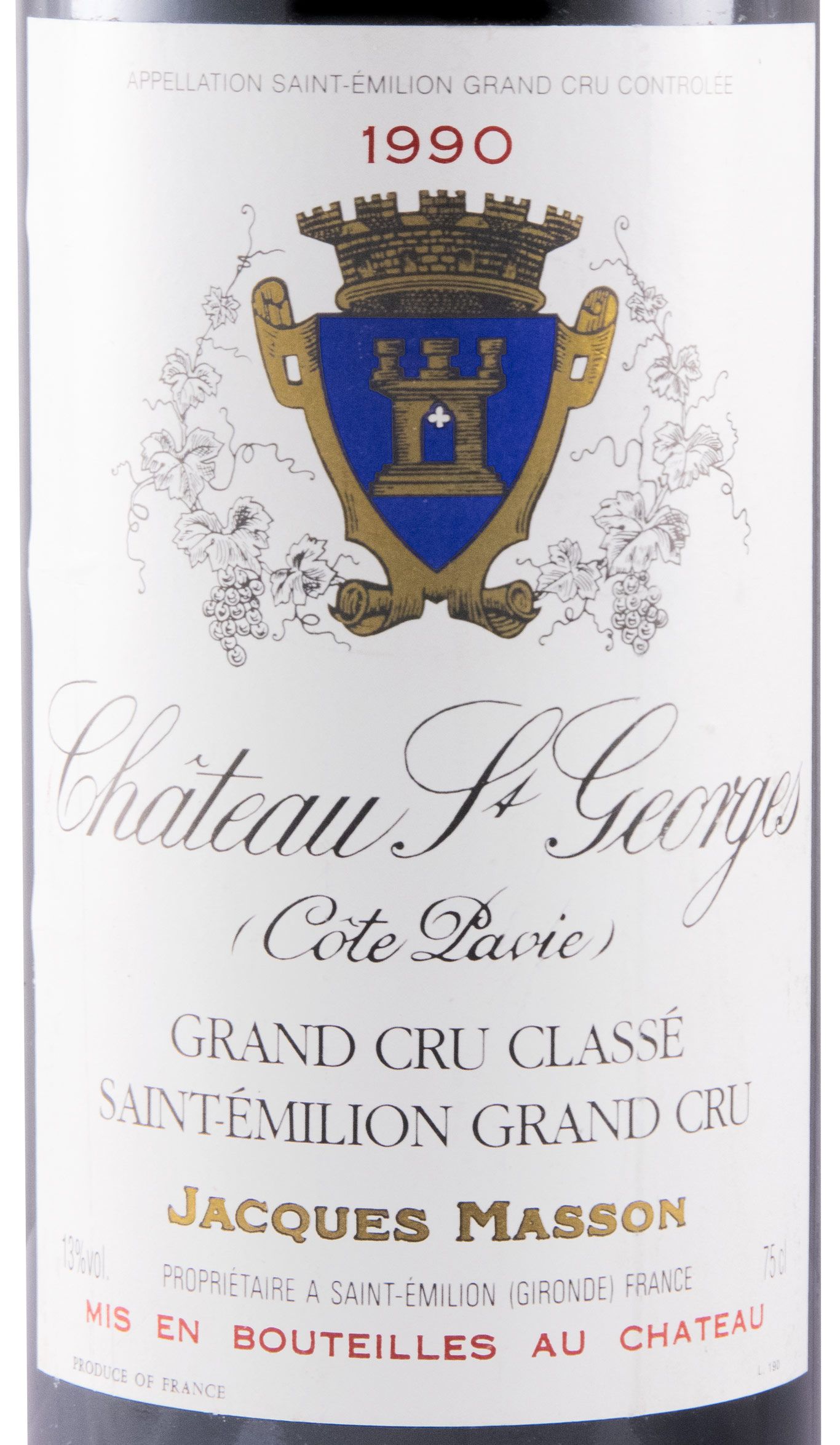 1990 Château La Georges Saint-Émilion red