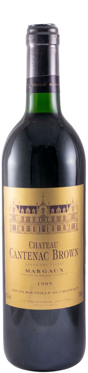1989 Château Cantenac Brown Margaux tinto