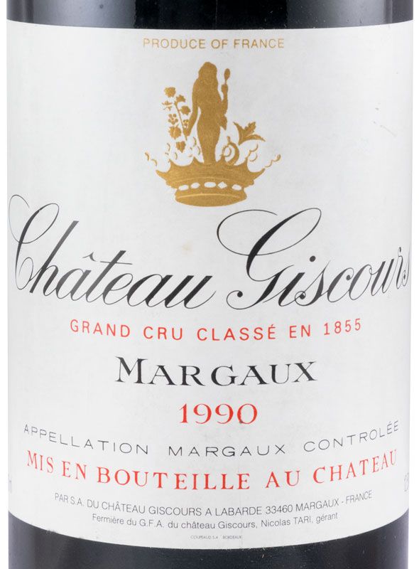 1990 Château Giscours Margaux tinto