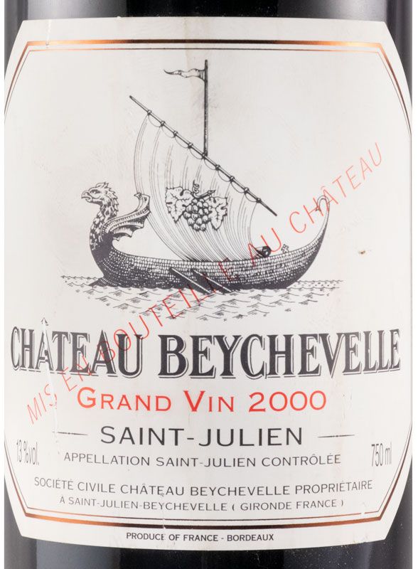 2000 Château Beychevelle Saint-Julien tinto