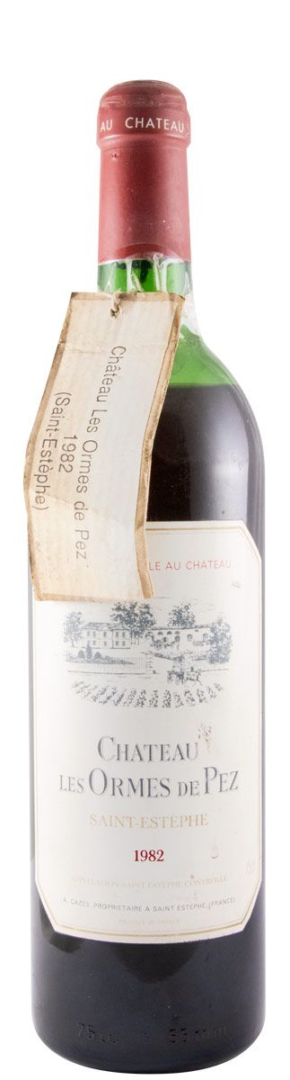 1982 Château Les Ormes de Pez Saint-Estèphe red
