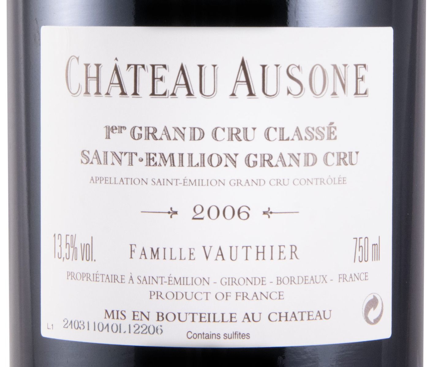 2006 Château Ausone Saint-Émilion tinto