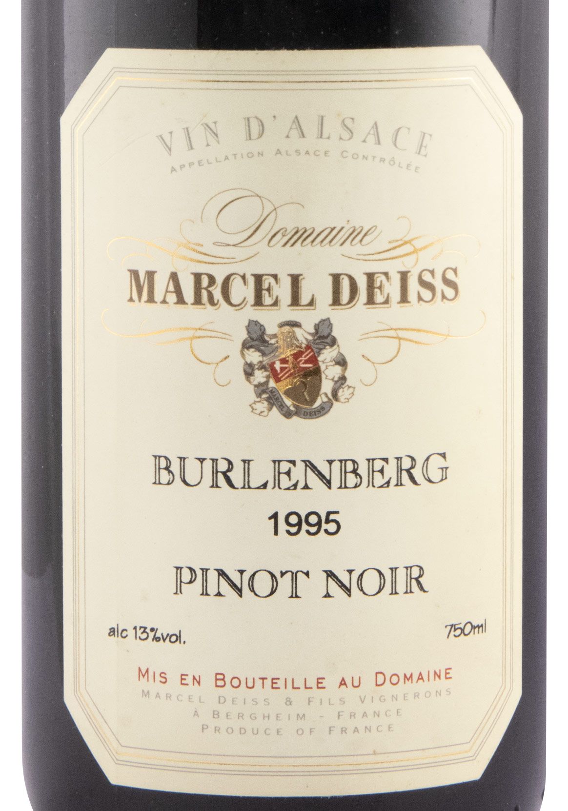 1995 Marcel Deiss Pinot Noir Burlenberg red