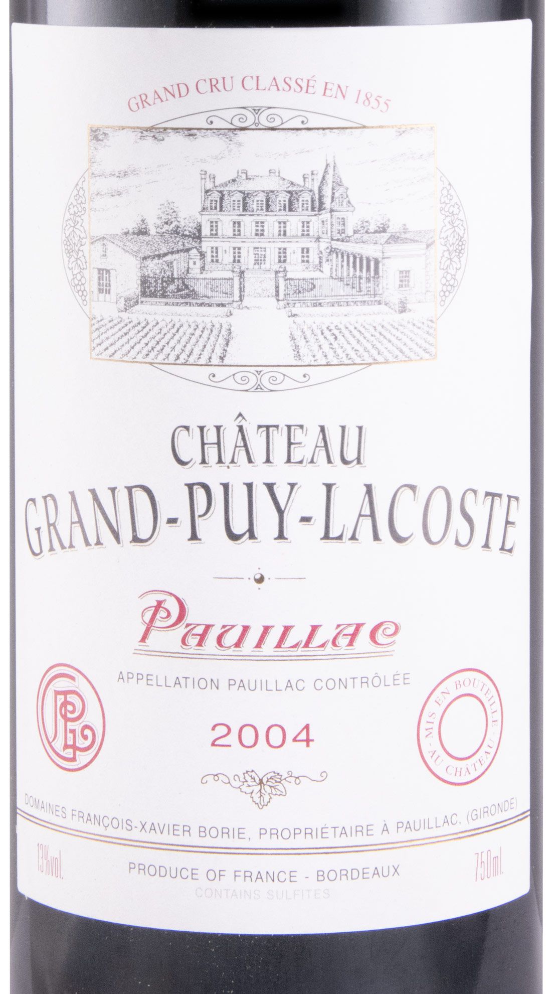 2004 Château Grand-Puy-Lacoste Pauillac tinto