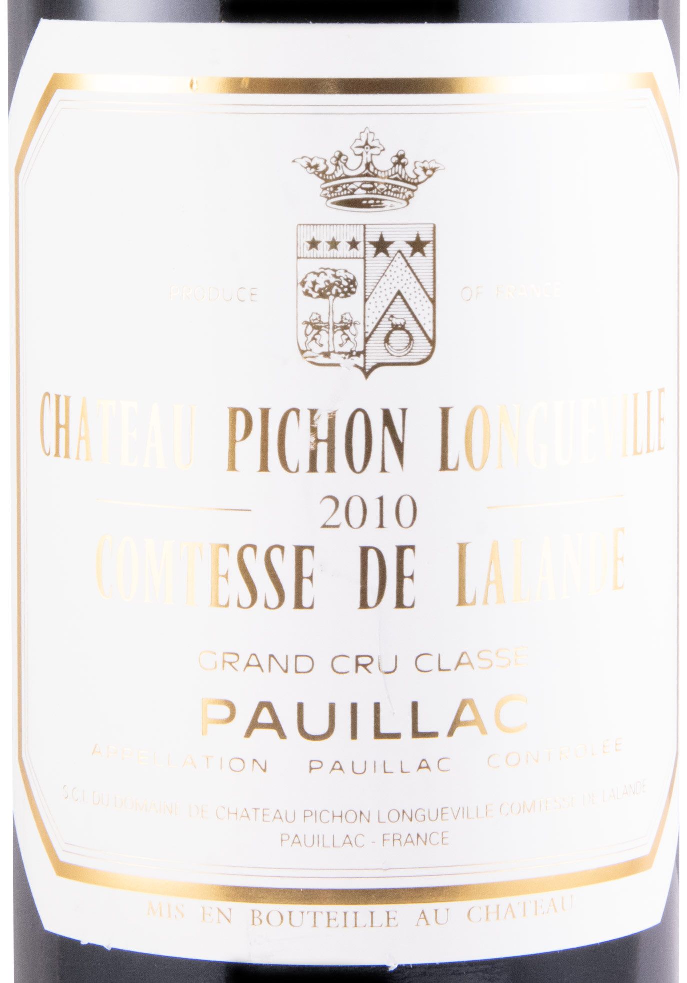 2010 Château Pichon Longueville Comtesse de Lalande Pauillac tinto