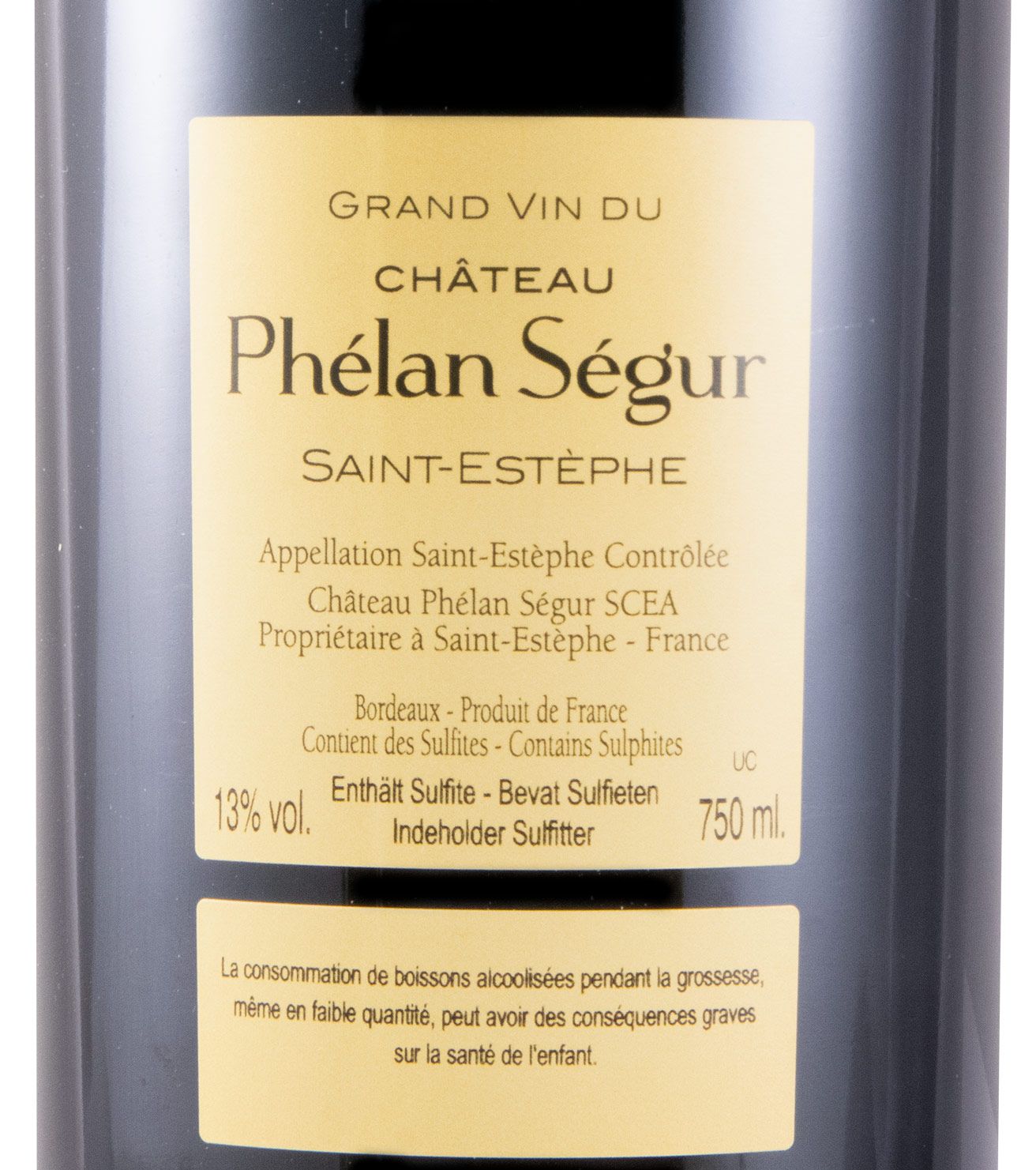 2013 Château Phélan Ségur Saint-Estèphe tinto