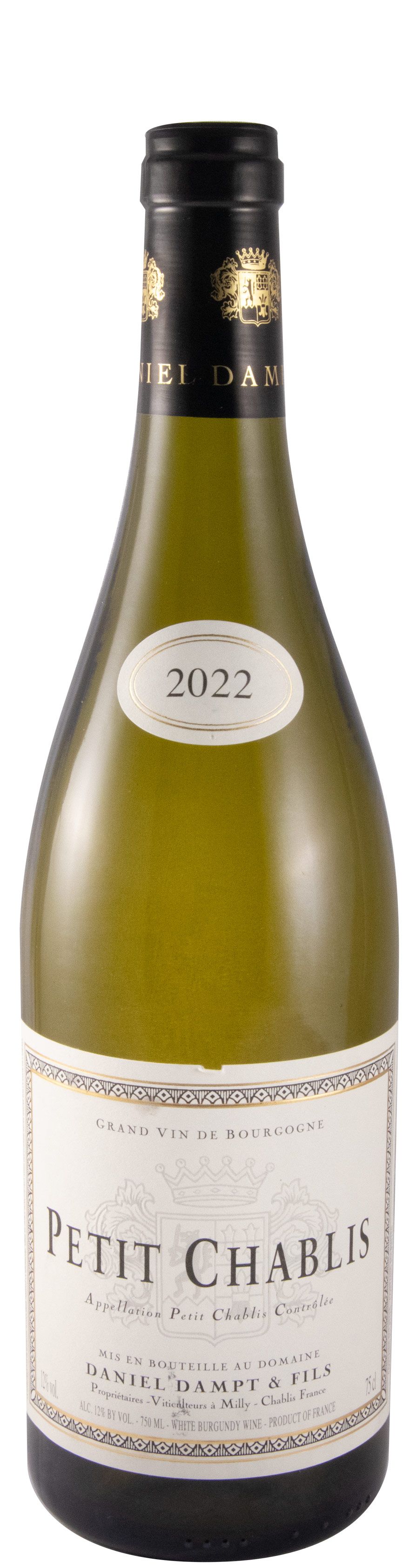 2022 Domaine Daniel Dampt Petit Chablis white