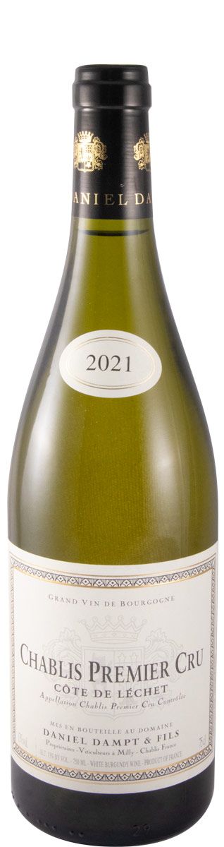 2021 Domaine Daniel Dampt Côte de Léchet Premier Cru Chablis branco