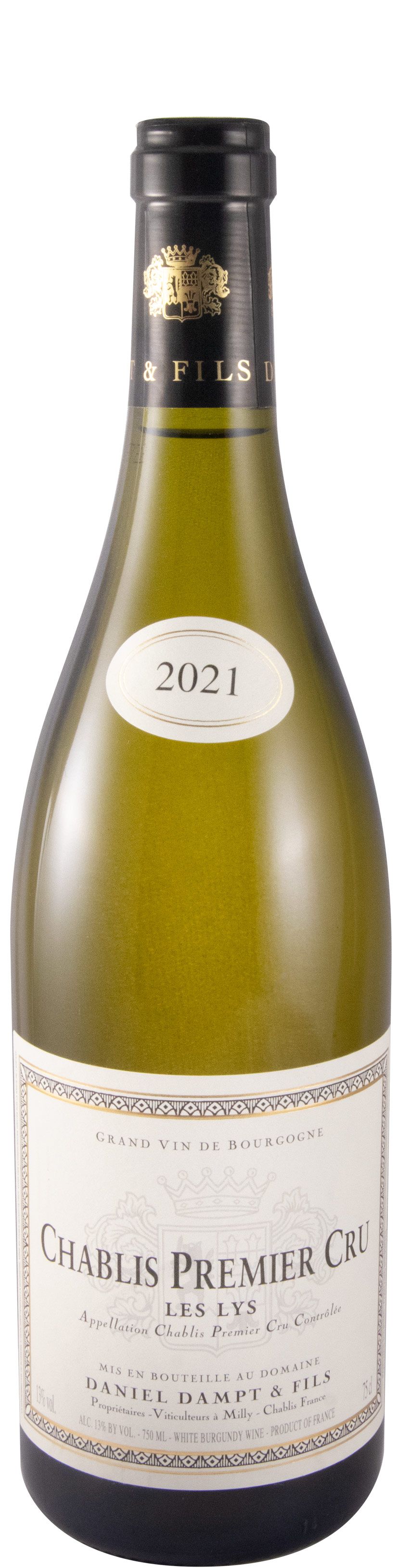 2021 Domaine Daniel Dampt Les Lys Premier Cru Chablis branco