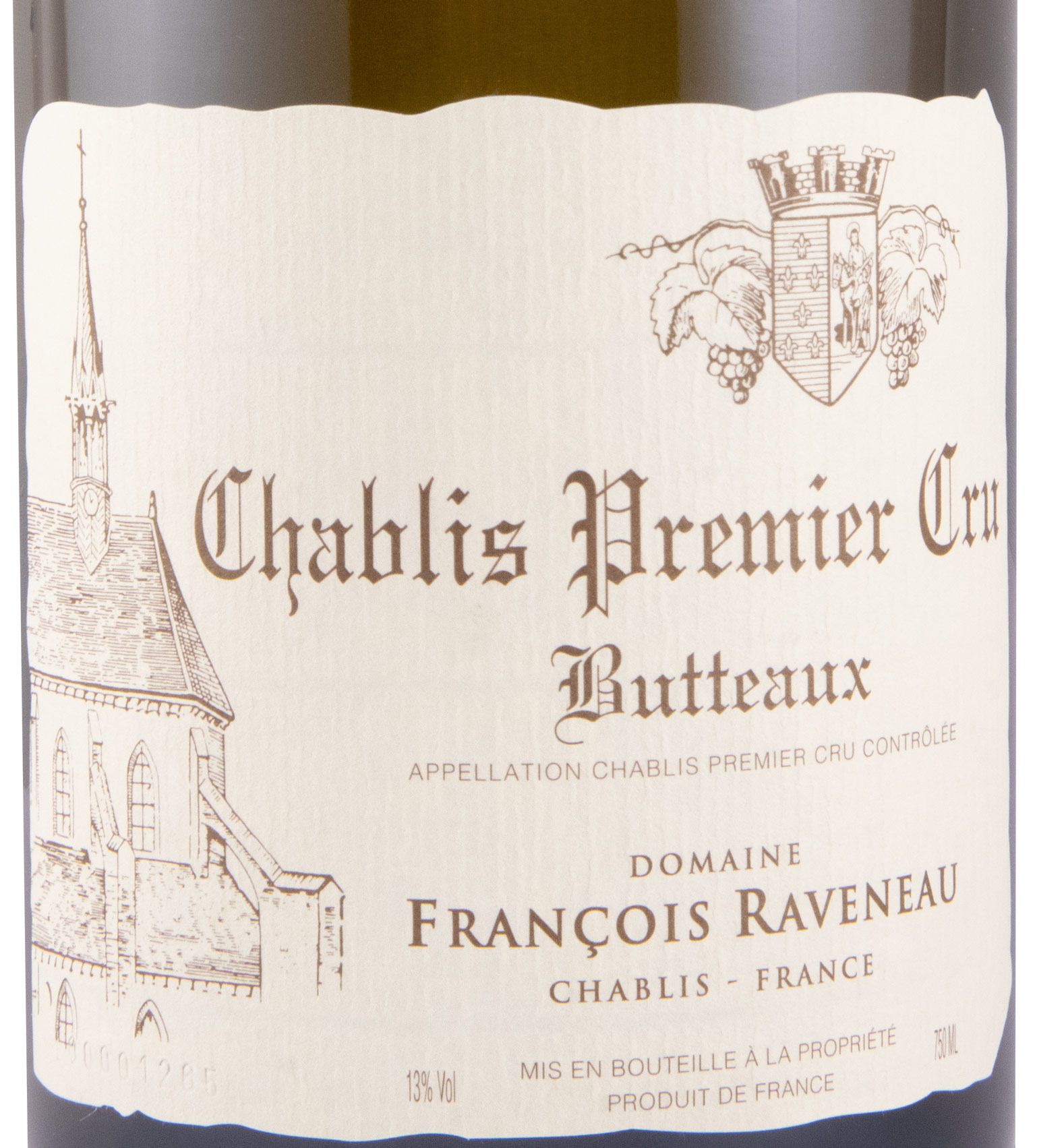 2020 Domaine François Raveneau Butteaux Premier Cru Chablis branco