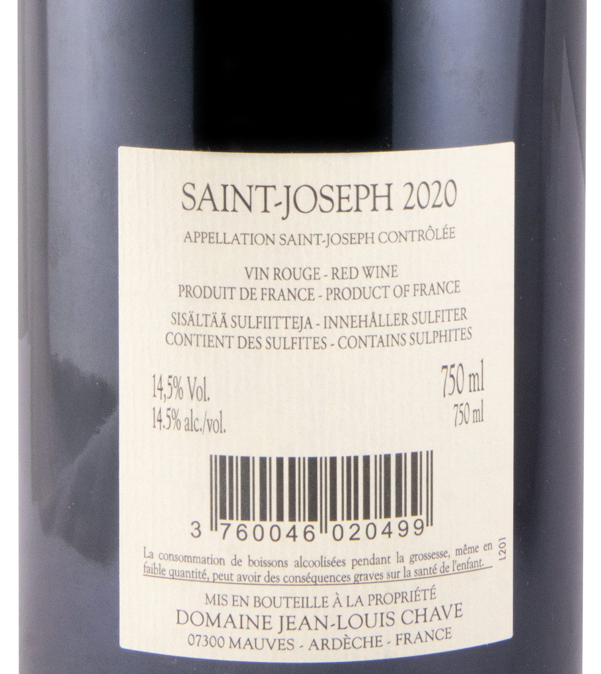 2020 Domaine Jean-Louis Chave Saint-Joseph tinto