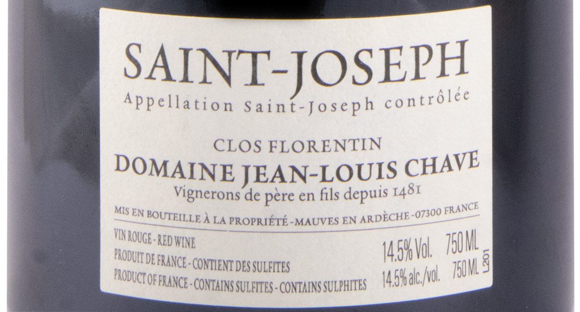 2020 Domaine Jean-Louis Chave Clos Florentin Saint-Joseph tinto
