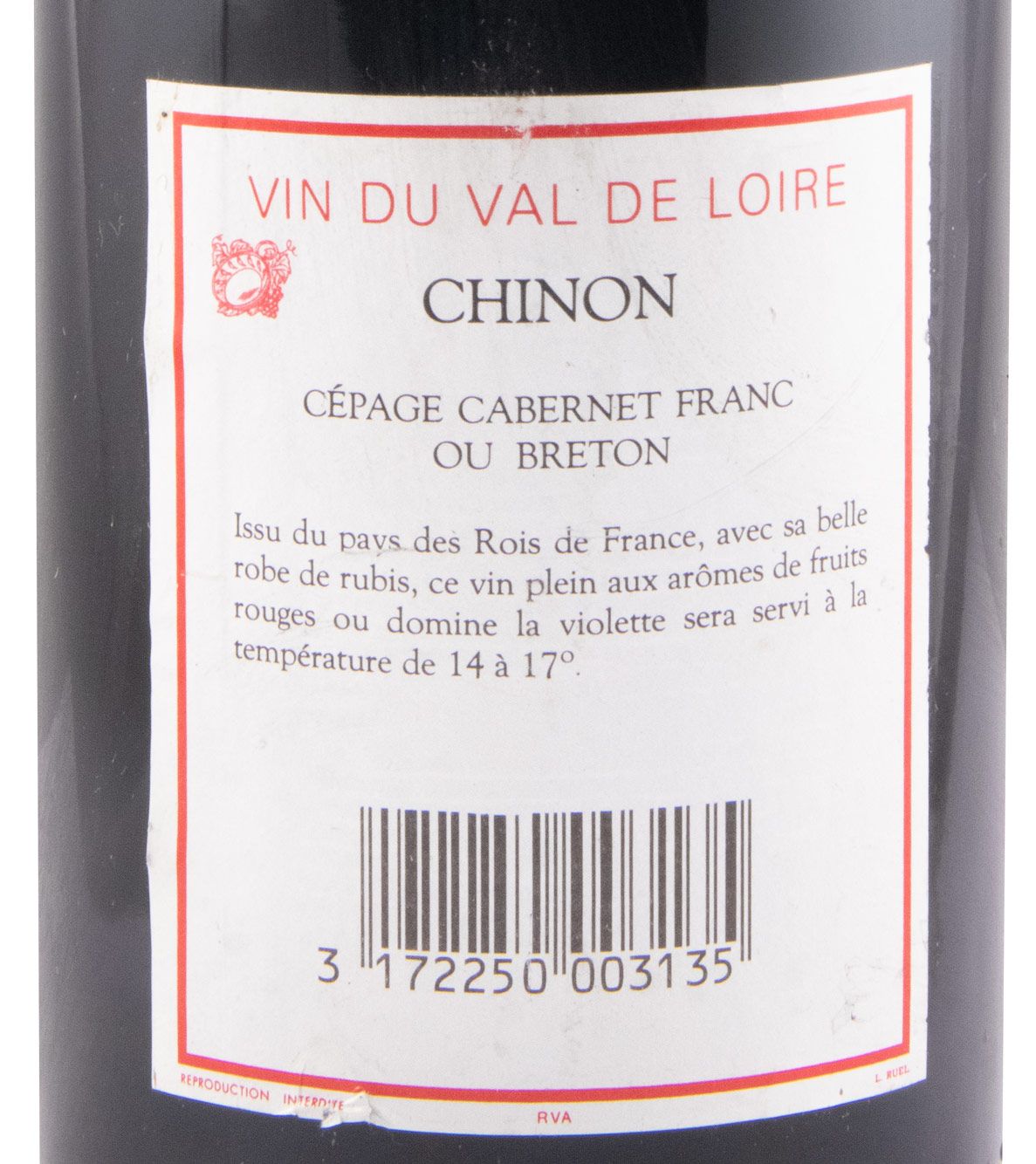 1990 Domaine du Carroi Ragueneau red