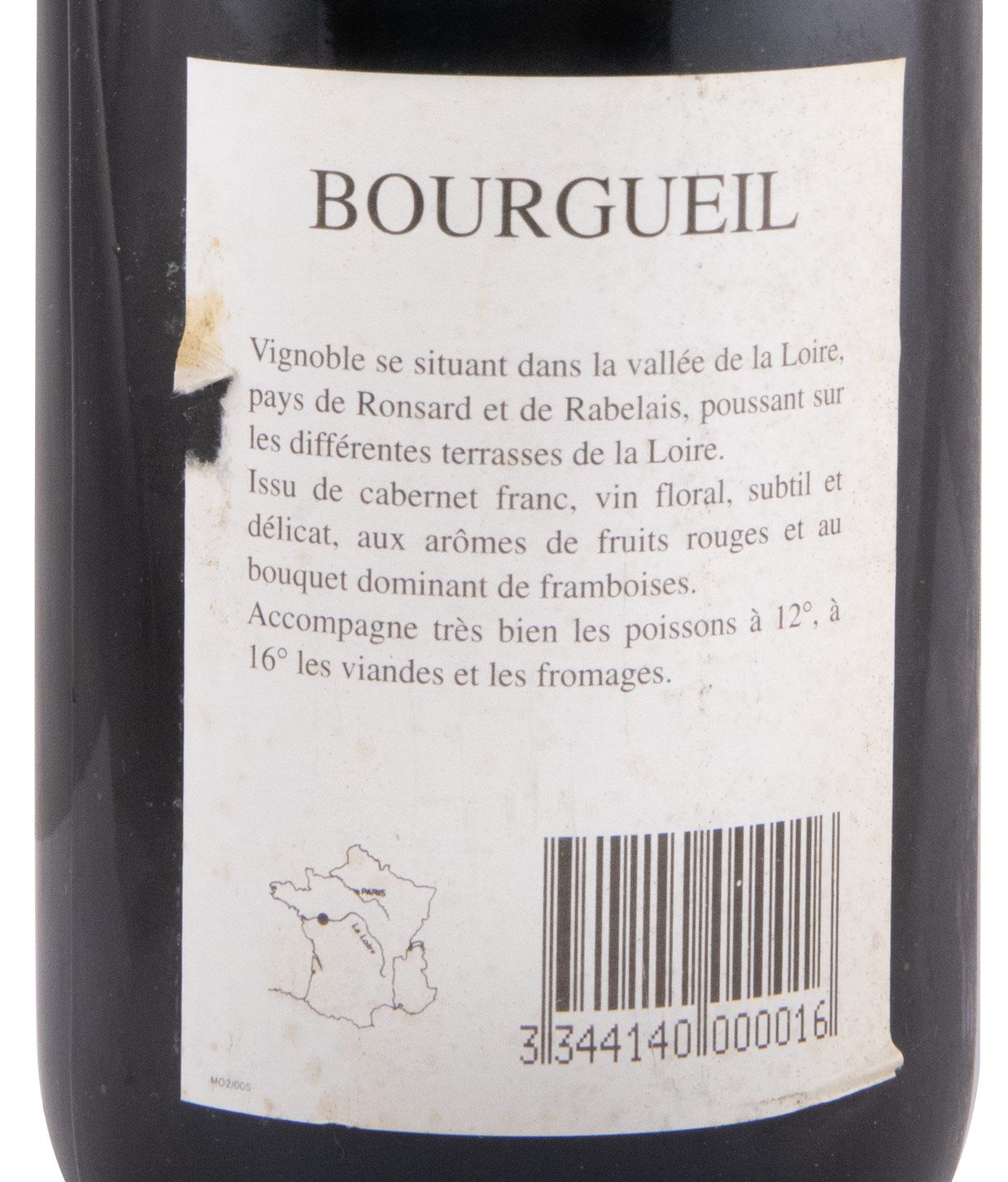 1995 Les Noues Bourgueil red