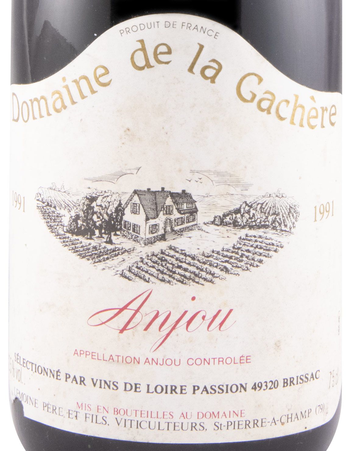 1991 Domaine de la Gachère Anjou red