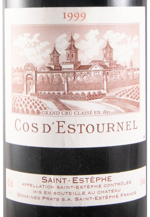 1999 Château Cos D'Estournel Saint-Estèphe red
