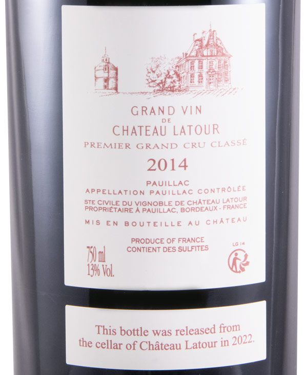 2014 Château Latour Pauillac tinto