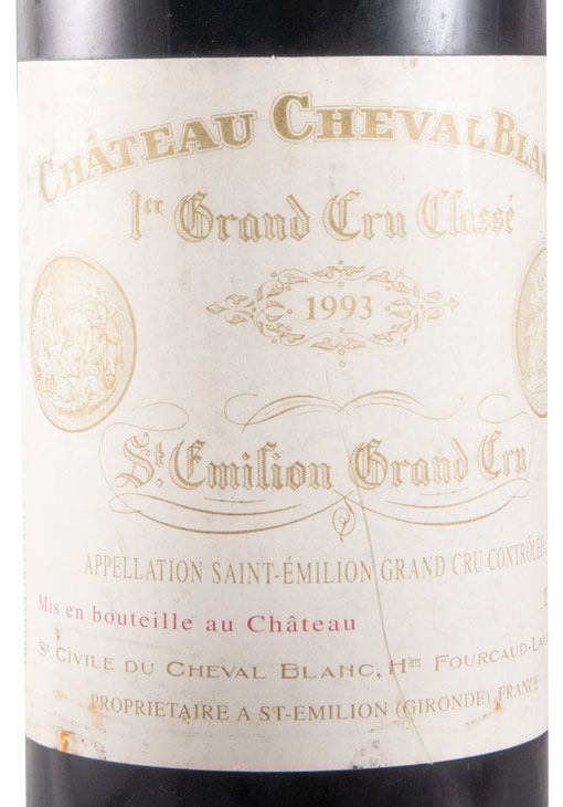 1993 Château Cheval Blanc Saint-Émilion tinto