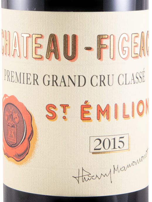 2015 Château-Figeac Saint-Émilion red