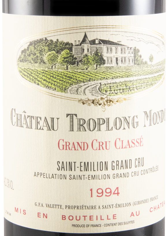 1994 Château Troplong Mondot Saint-Émilion tinto