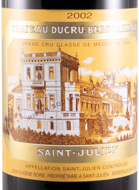 2002 Château Ducru-Beaucaillou Saint-Julien red