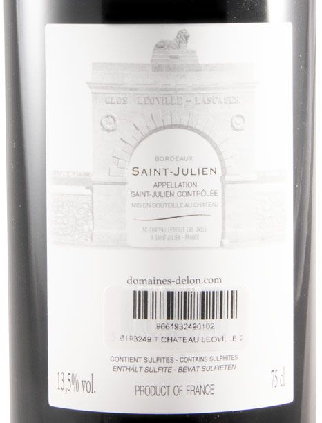 2020 Château Léoville Las Cases Marquis de Las Cases Saint-Julien tinto
