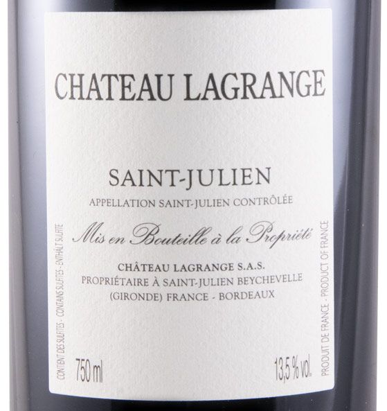 2019 Château Lagrange Saint-Julien red