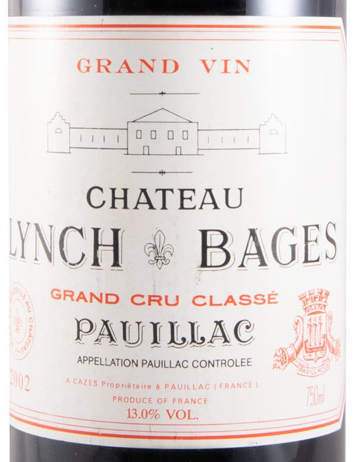 2002 Château Lynch-Bages Pauillac red