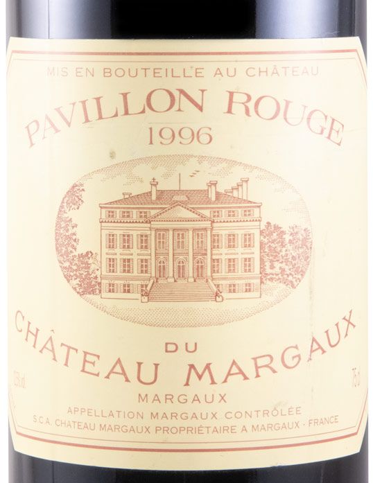 1996 Château Margaux Pavillon Rouge tinto