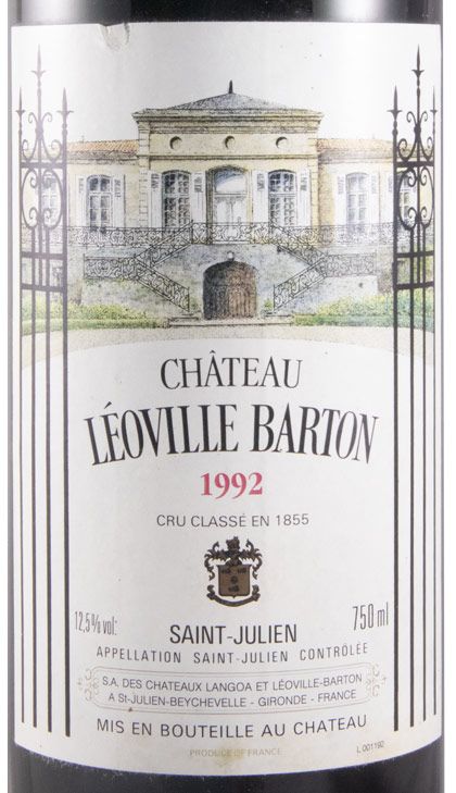 1992 Château Léoville Barton Saint-Julien tinto
