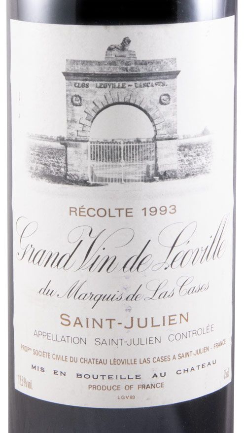 1993 Château Léoville Las Cases Marquis de Las Cases Saint-Julien tinto