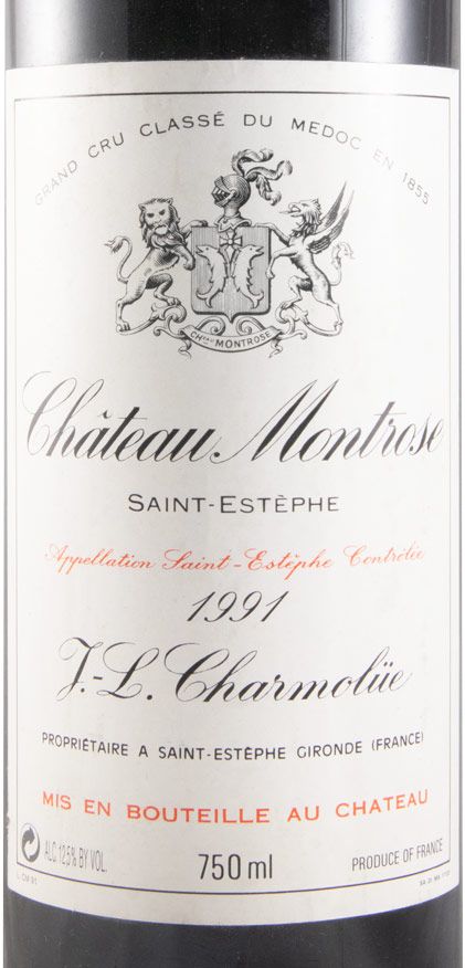 1991 Château Montrose Saint-Estèphe tinto