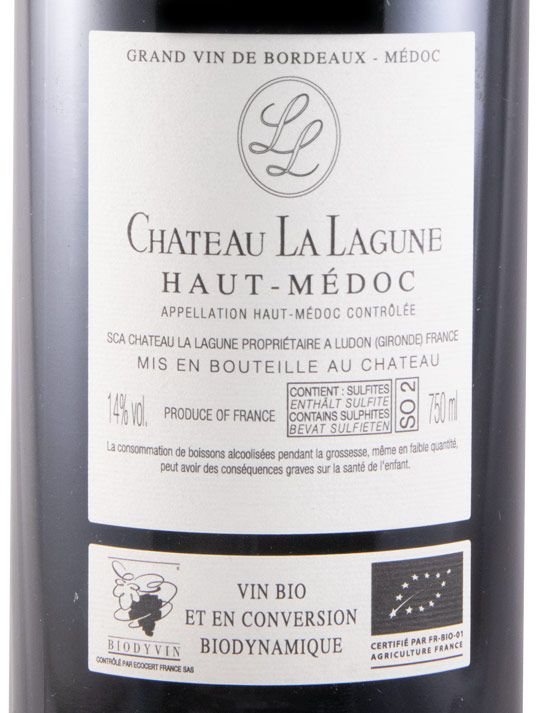 2020 Château La Lagune Haut-Médoc biológico tinto