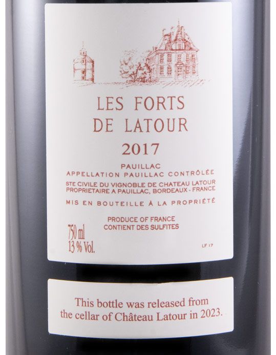 2017 Château Latour Les Forts de Latour Pauillac tinto