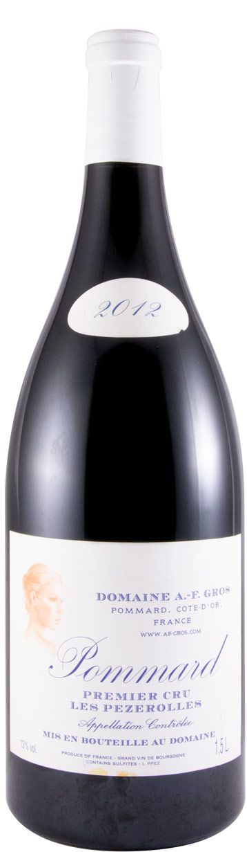 2012 Domaine A.F. Gros Les Pezerolles Pommard Premier Cru Côte de Beaune tinto 1,5L