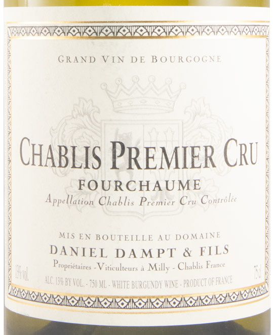 2021 Domaine Daniel Dampt Fourchaume Premier Cru Chablis branco