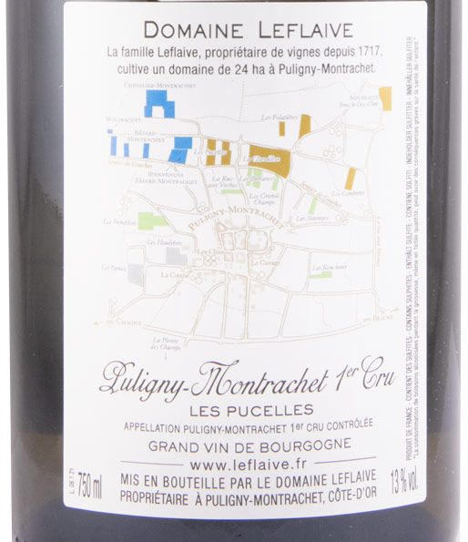 2021 Domaine Leflaive Les Pucelles Puligny-Montrachet branco