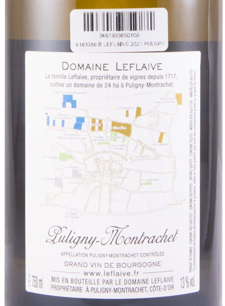 2021 Domaine Leflaive Puligny-Montrachet branco