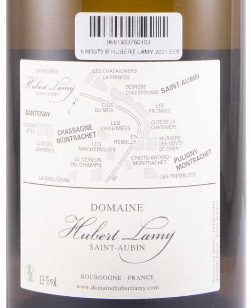 2021 Domaine Hubert Lamy Les Frionnes Saint-Aubin branco