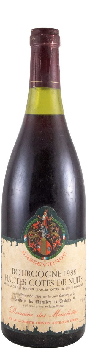 1989 Domaine des Mouchottes Bourgogne Hautes Côtes de Nuits tinto