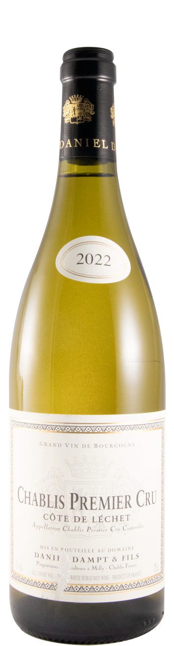 2022 Domaine Daniel Dampt Côte de Léchet Premier Cru Chablis branco