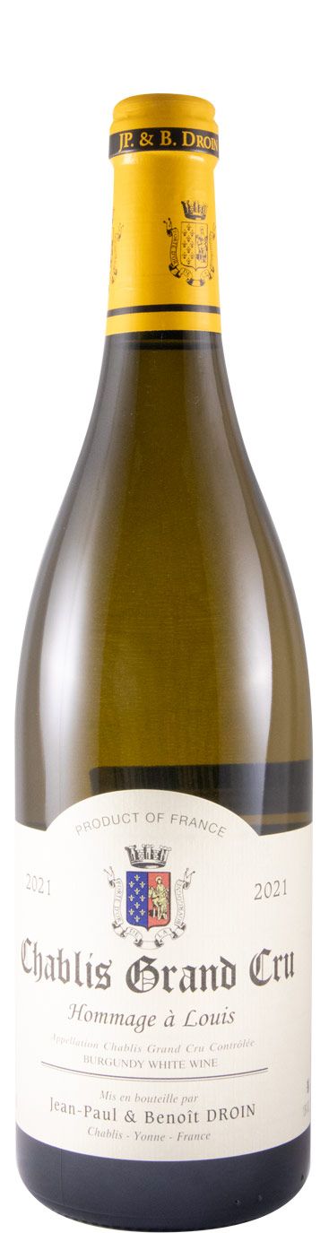 2021 Jean-Paul & Benoît Droin Hommage à Louis Chablis Grand Cru white