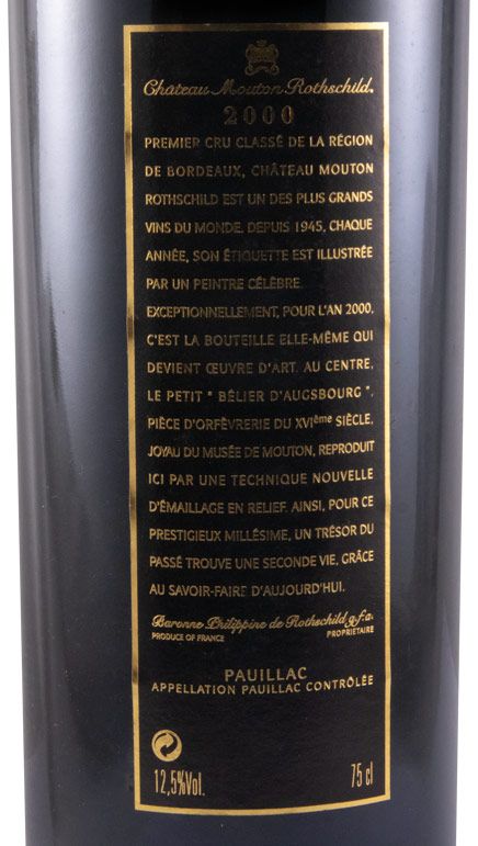 2000 Conjunto Coleção Duclot Bordeaux tinto 9x75cl