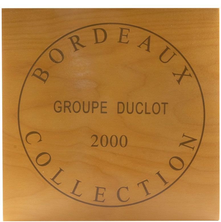 2000 Conjunto Coleção Duclot Bordeaux tinto 9x75cl