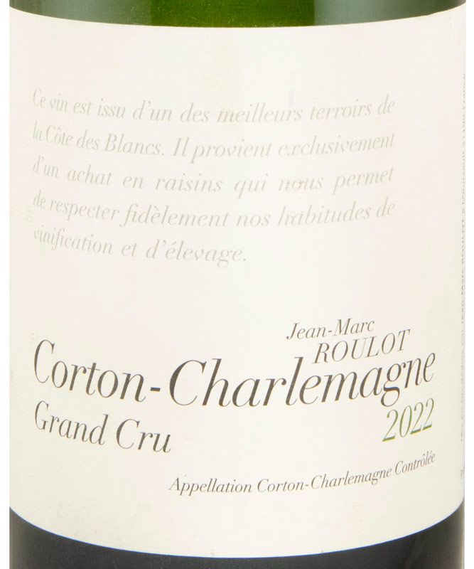 2022 Jean-Marc Roulot Corton-Charlemagne branco