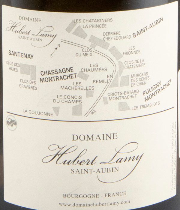 2022 Domaine Hubert Lamy En Remilly Premier Cru Saint-Aubin branco