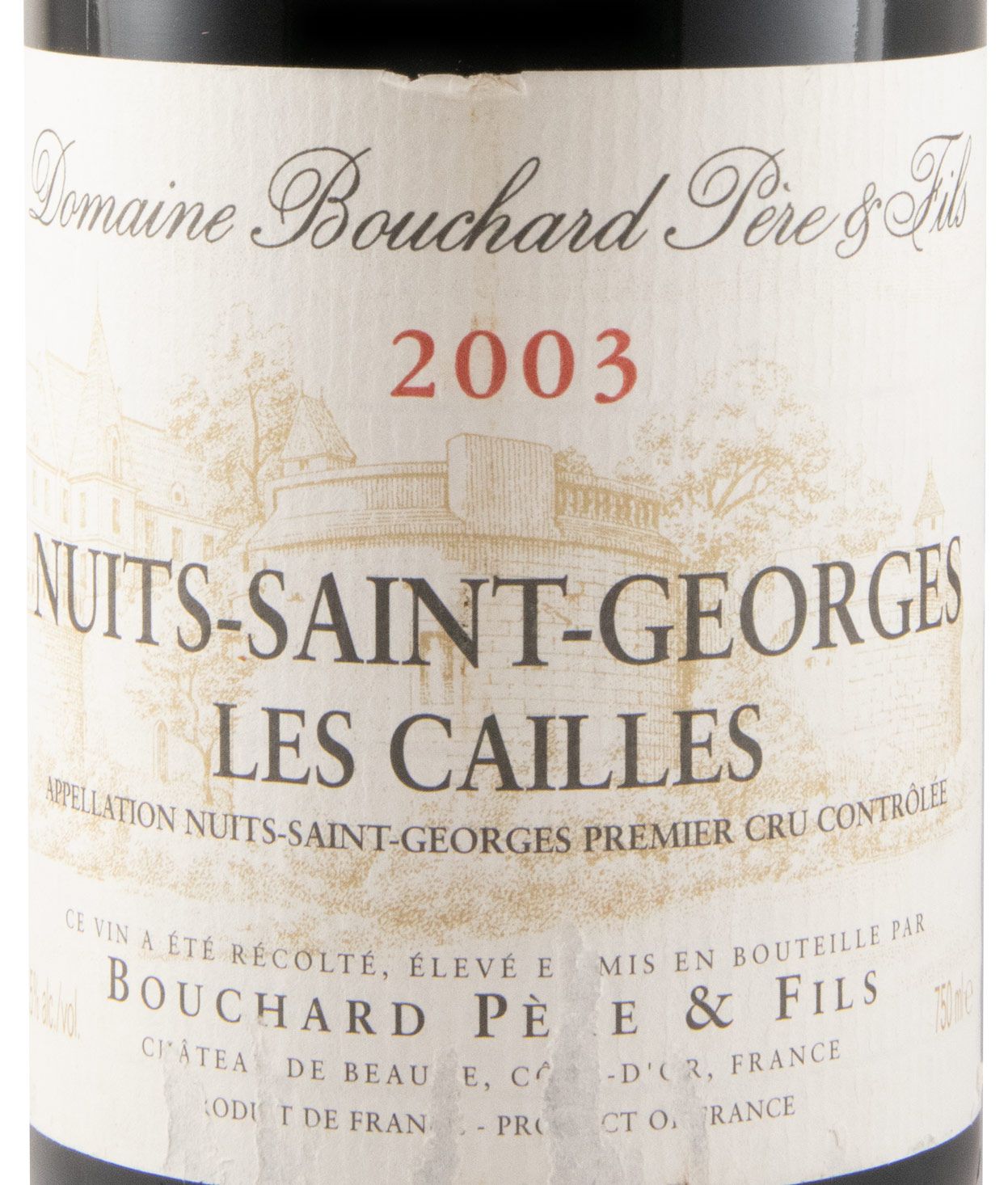 2003 Bouchard Père et Fils Les Cailles Nuits-Saint-Georges tinto