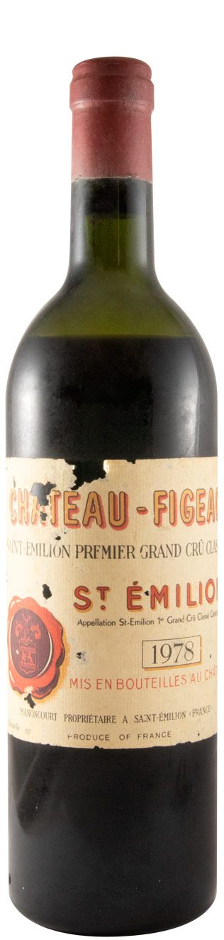 1978 Château-Figeac Saint-Émilion red